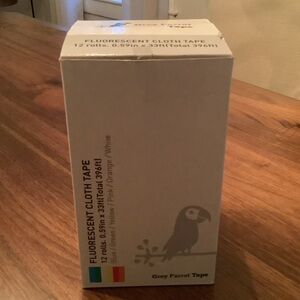 Grey Parrot Fluorescent Cloth Tape